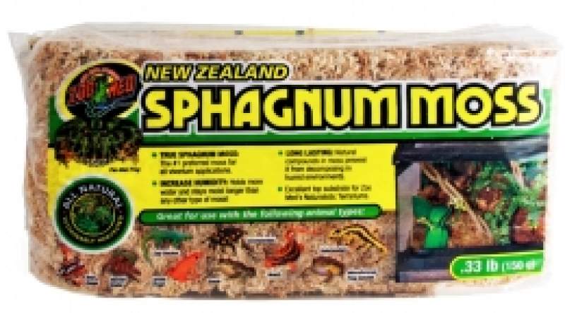 Preview: Natürliches Terrarium Substrat: Zoo Med New Zealand Sphagnum Moss